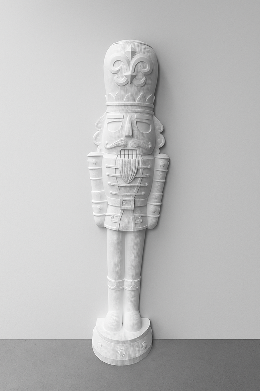 PRE ORDER - Christmas Nutcracker - 180cm White